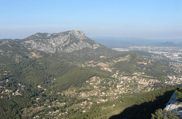 Der Park des Mont Faron